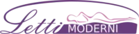 Vollständiges Logo von Letti Moderni auf transparentem Hintergrund